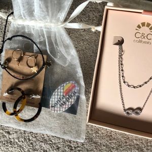 Brandy, aeo, pura vida jewelry bundle